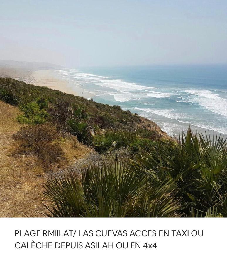 Tanger/Asilah: Appart 50M2 Face Mer Et Piscines, 5 Places, Tout Equipe+Wifi+Clim Lejlighed Briech Eksteriør billede