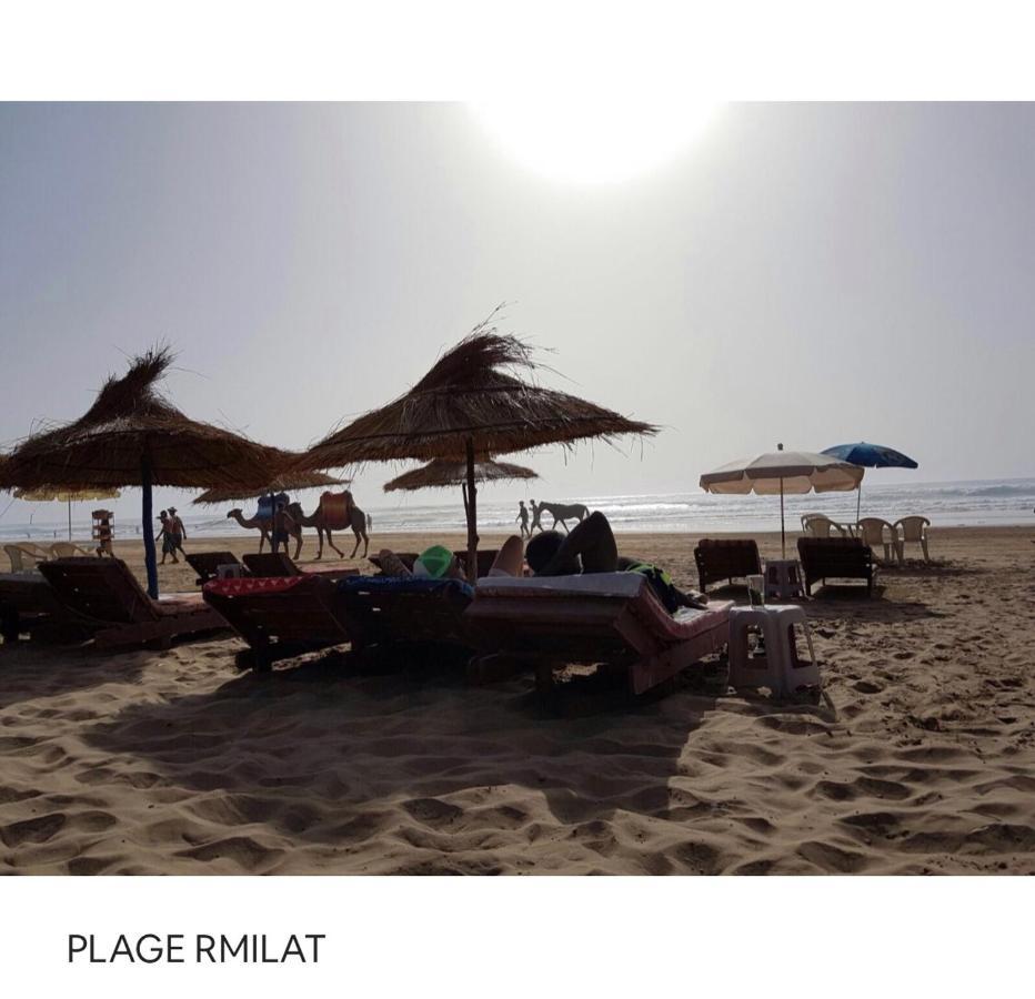 Tanger/Asilah: Appart 50M2 Face Mer Et Piscines, 5 Places, Tout Equipe+Wifi+Clim Lejlighed Briech Eksteriør billede