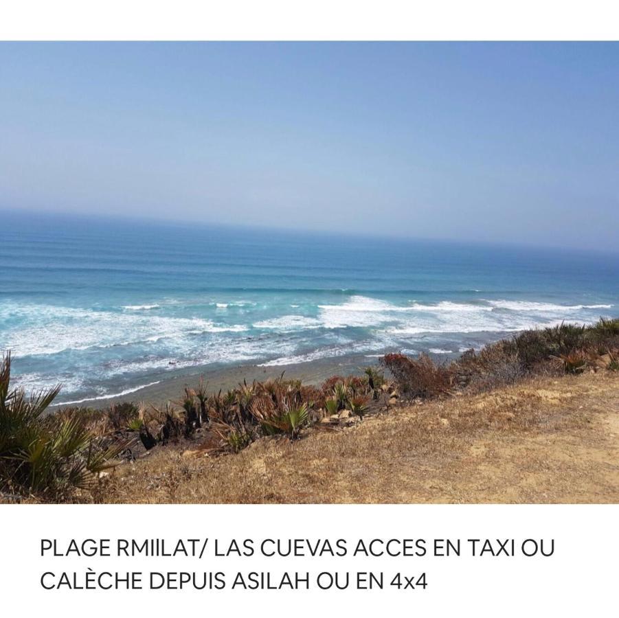 Tanger/Asilah: Appart 50M2 Face Mer Et Piscines, 5 Places, Tout Equipe+Wifi+Clim Lejlighed Briech Eksteriør billede