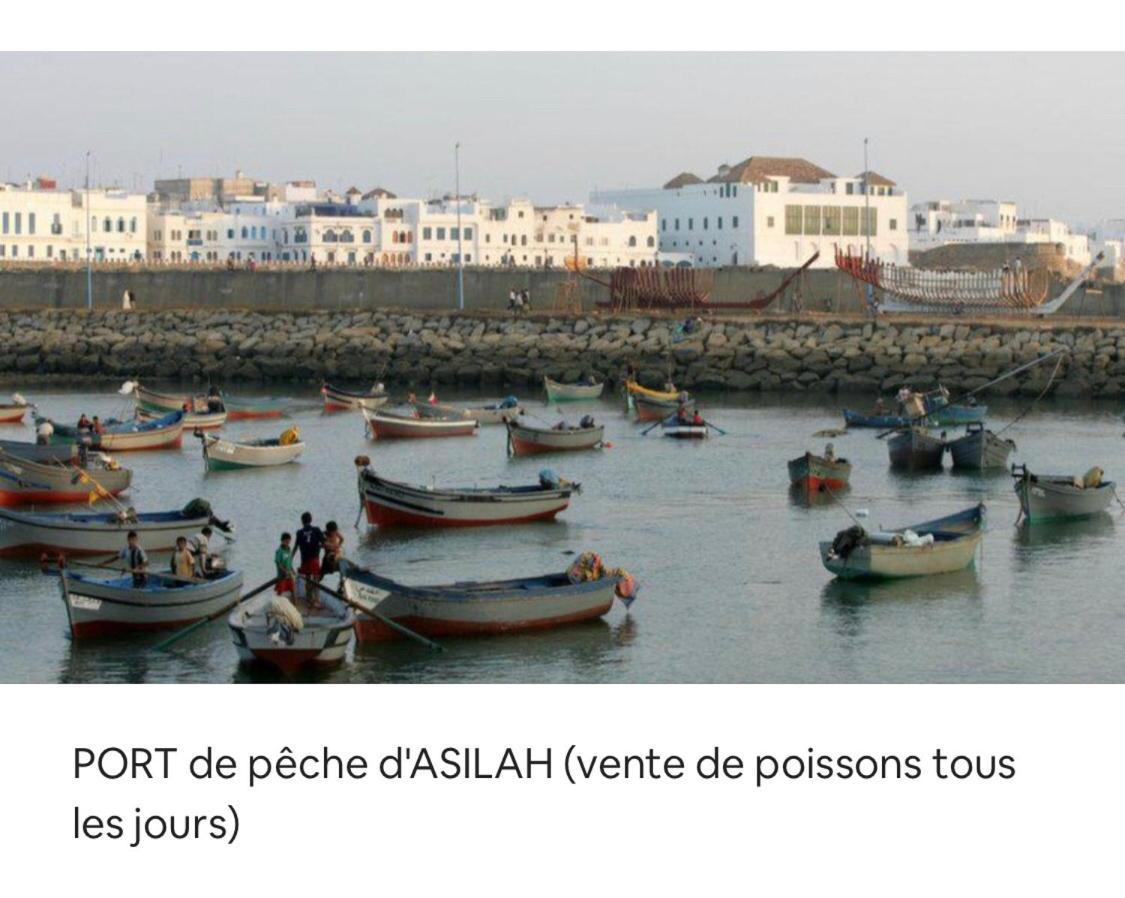 Tanger/Asilah: Appart 50M2 Face Mer Et Piscines, 5 Places, Tout Equipe+Wifi+Clim Lejlighed Briech Eksteriør billede