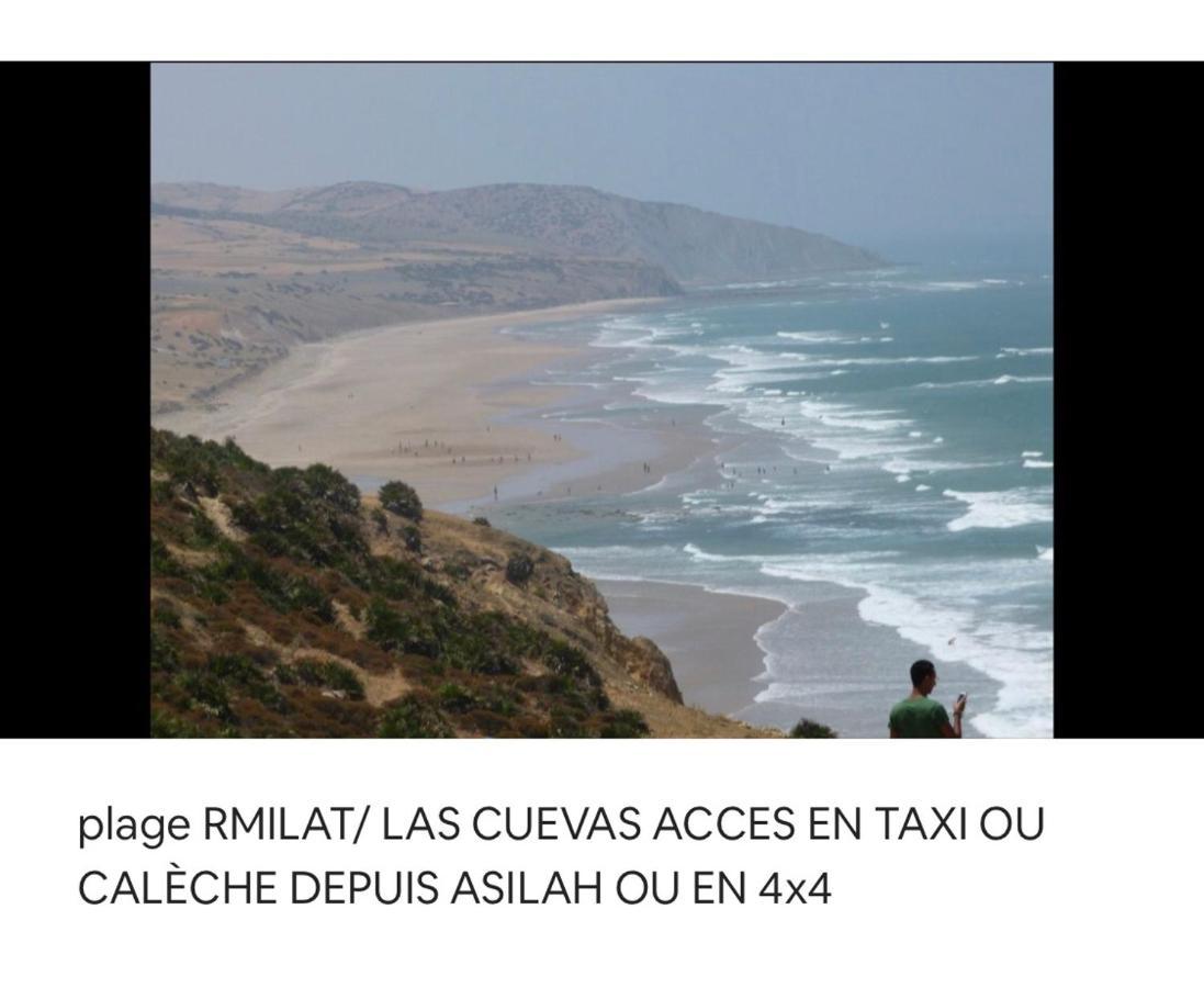 Tanger/Asilah: Appart 50M2 Face Mer Et Piscines, 5 Places, Tout Equipe+Wifi+Clim Lejlighed Briech Eksteriør billede