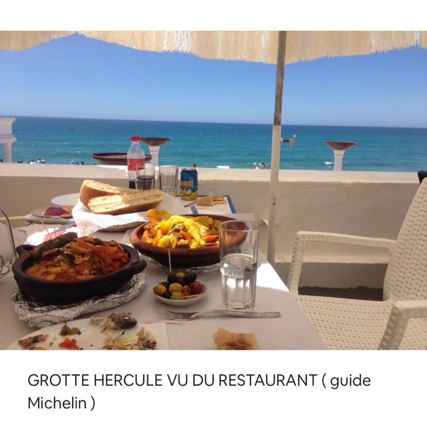 Tanger/Asilah: Appart 50M2 Face Mer Et Piscines, 5 Places, Tout Equipe+Wifi+Clim Lejlighed Briech Eksteriør billede