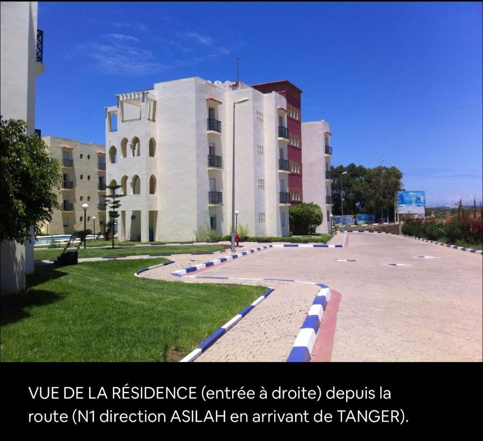 Tanger/Asilah: Appart 50M2 Face Mer Et Piscines, 5 Places, Tout Equipe+Wifi+Clim Lejlighed Briech Eksteriør billede